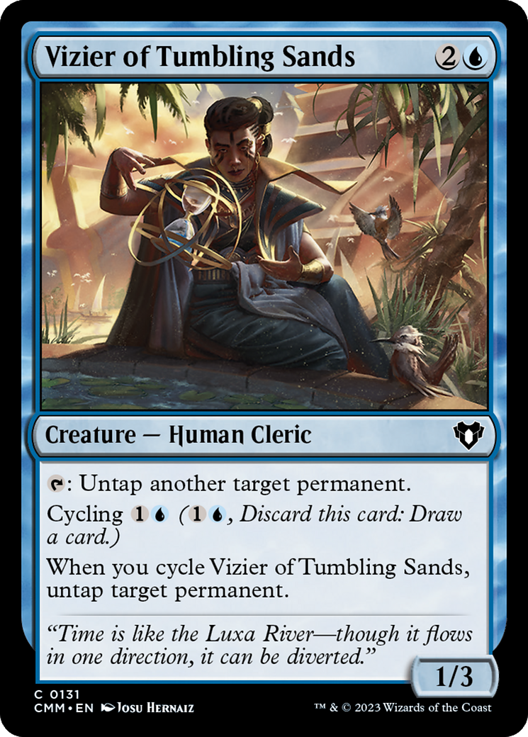 Vizier of Tumbling Sands [Commander Masters] | I Want That Stuff Brandon