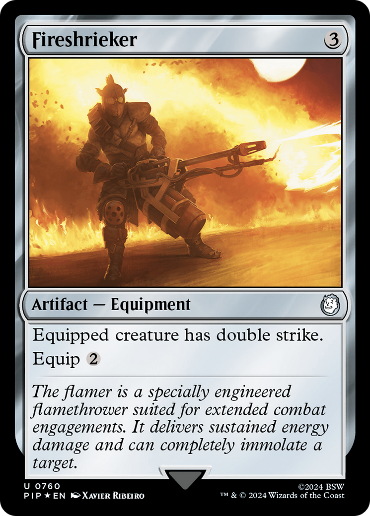 Fireshrieker (Surge Foil) [Fallout] | I Want That Stuff Brandon
