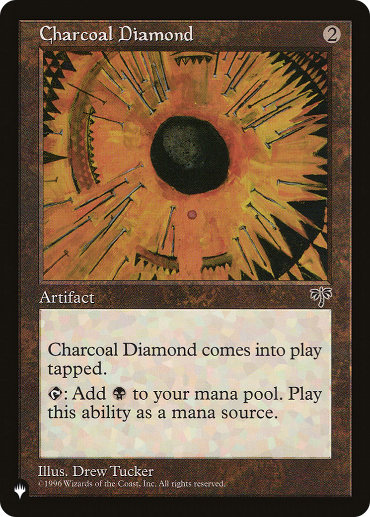 Charcoal Diamond [The List Reprints] | I Want That Stuff Brandon