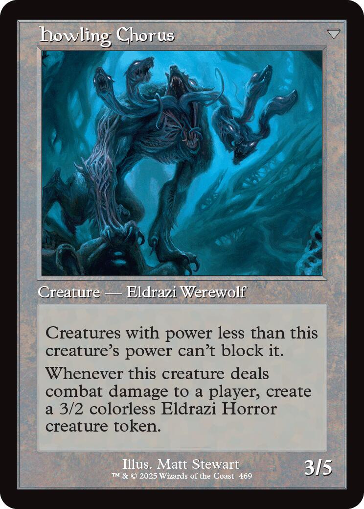 Shrill Howler // Howling Chorus (Retro Frame) [Innistrad Remastered] | I Want That Stuff Brandon