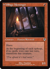 Village Messenger Treatments // Moonrise Intruder (Retro Frame) [Innistrad Remastered] | I Want That Stuff Brandon