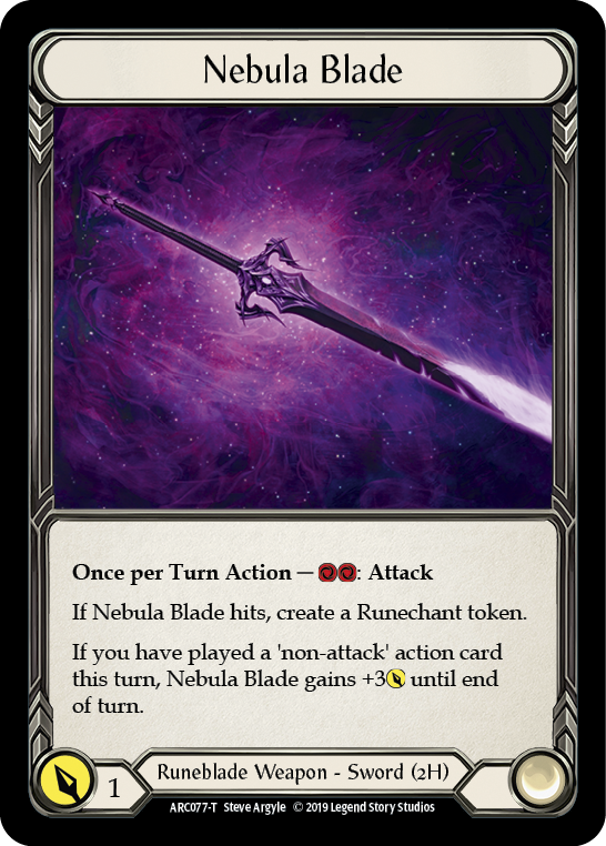 Kano // Nebula Blade [ARC114-T // ARC077-T] (Arcane Rising)  1st Edition Normal | I Want That Stuff Brandon