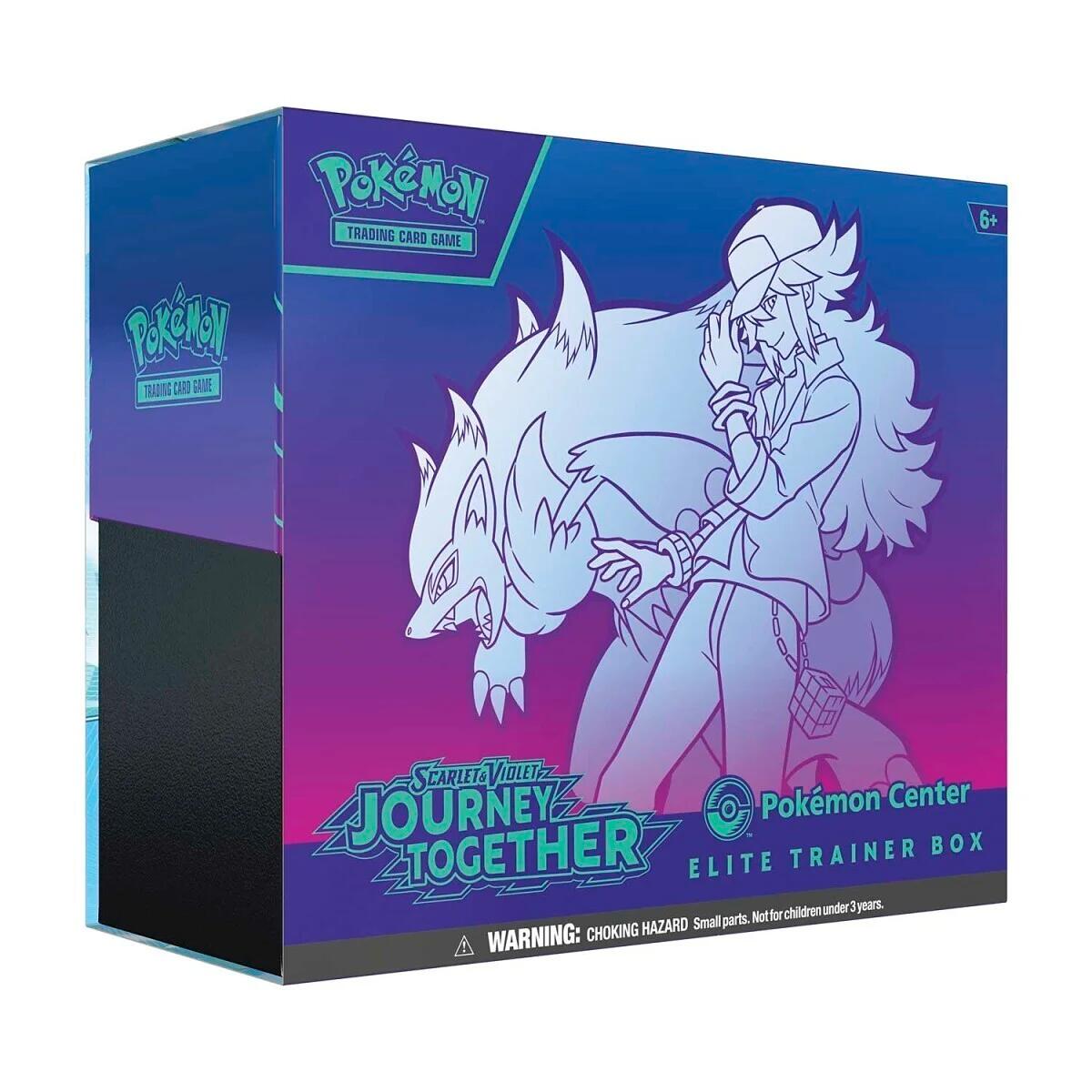 Scarlet & Violet: Journey Together - Pokemon Center Elite Trainer Box (Exclusive) | I Want That Stuff Brandon