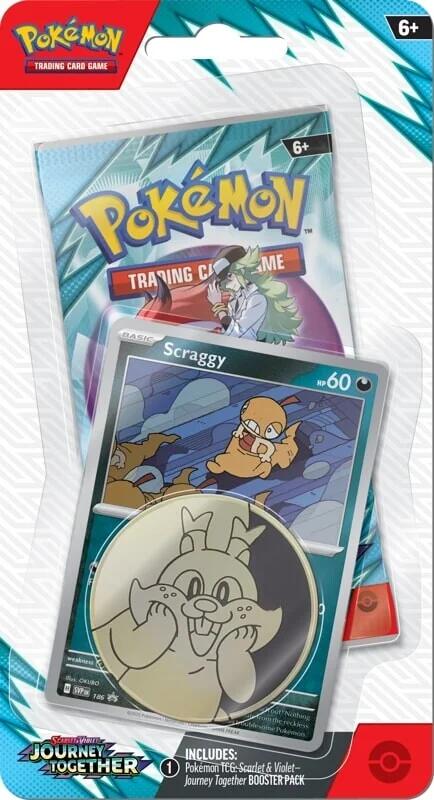 Scarlet & Violet: Journey Together - Single Pack Blister (Scraggy) | I Want That Stuff Brandon
