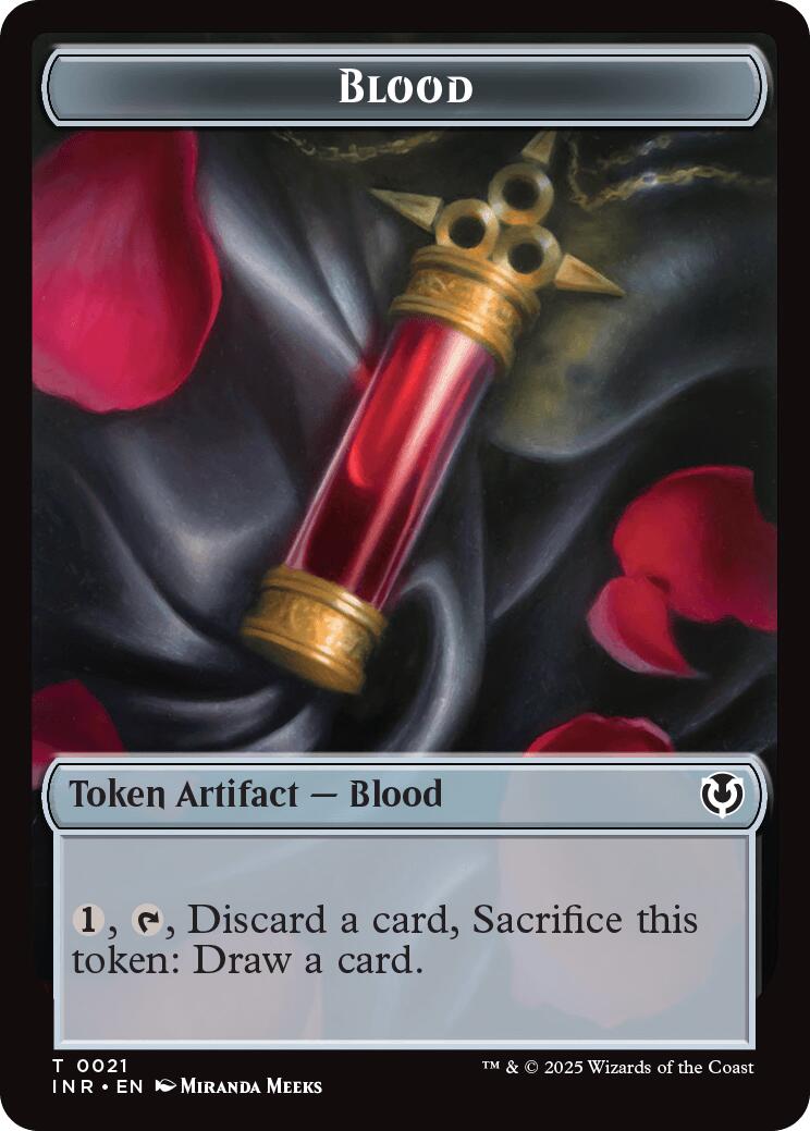 Blood // Clue Double-Sided Token [Innistrad Remastered Tokens] | I Want That Stuff Brandon