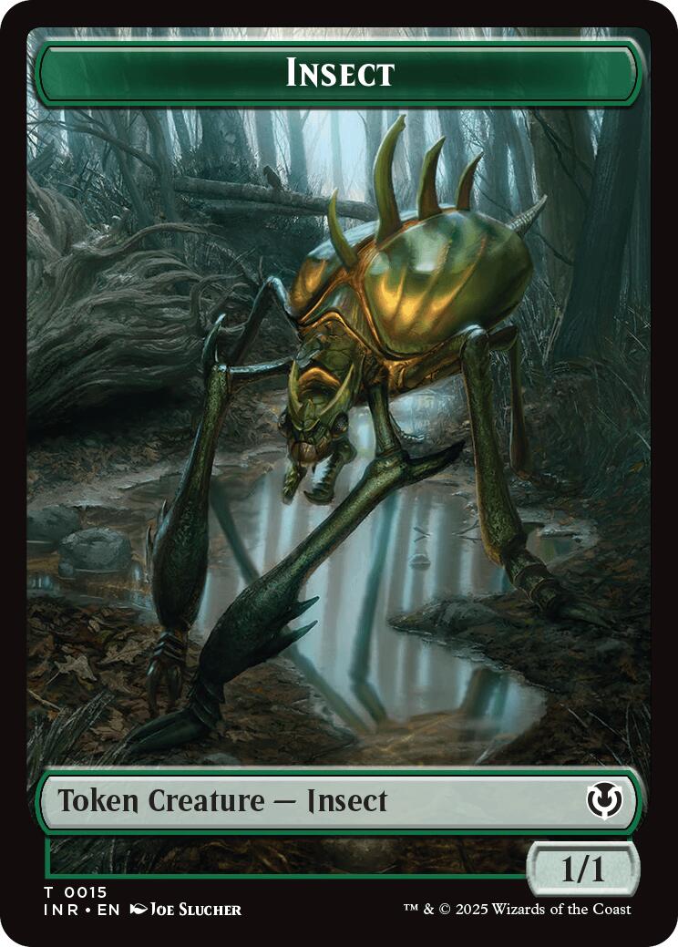 Insect // Spider Double-Sided Token [Innistrad Remastered Tokens] | I Want That Stuff Brandon