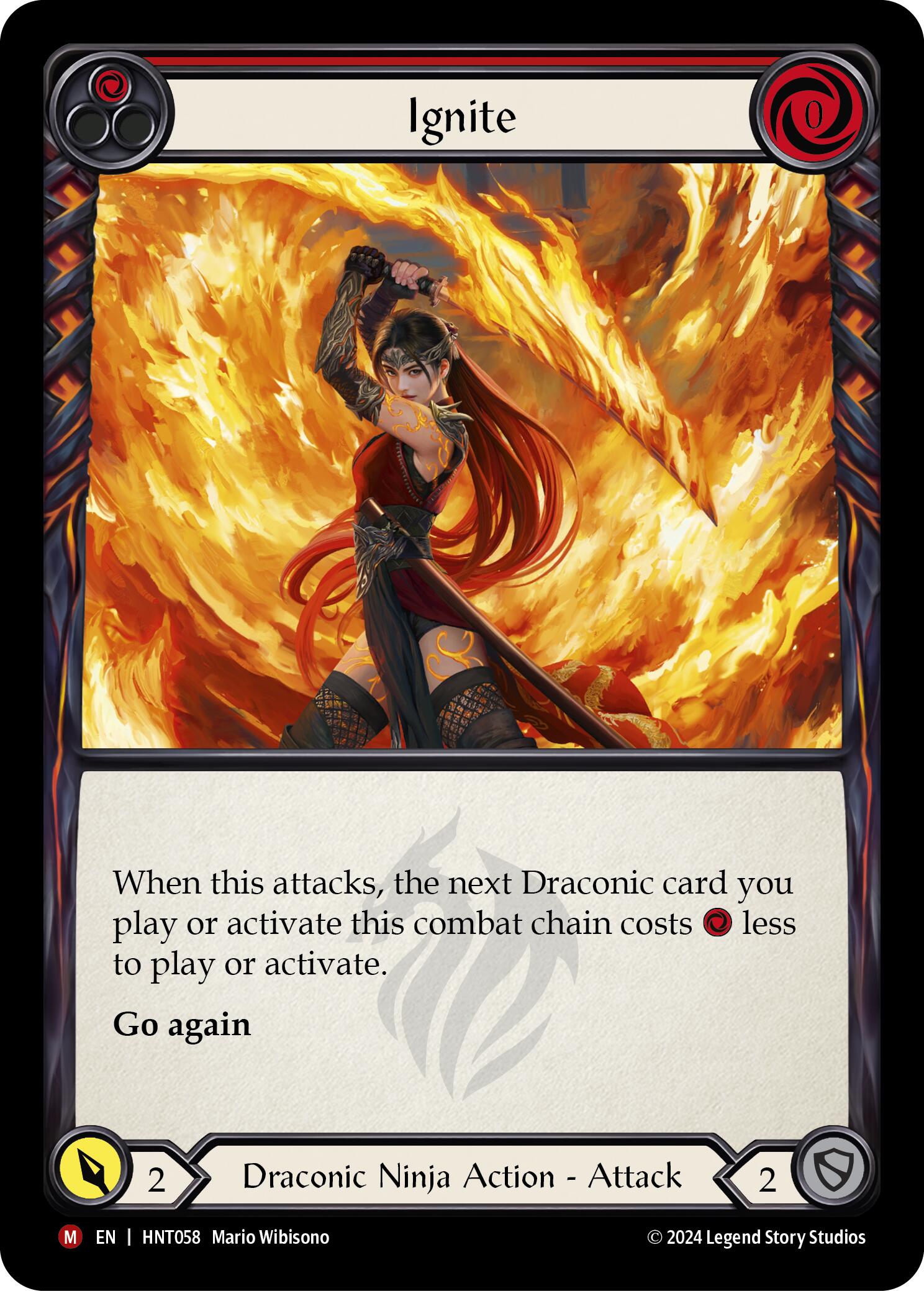 Ignite [HNT058] (The Hunted)  Rainbow Foil | I Want That Stuff Brandon