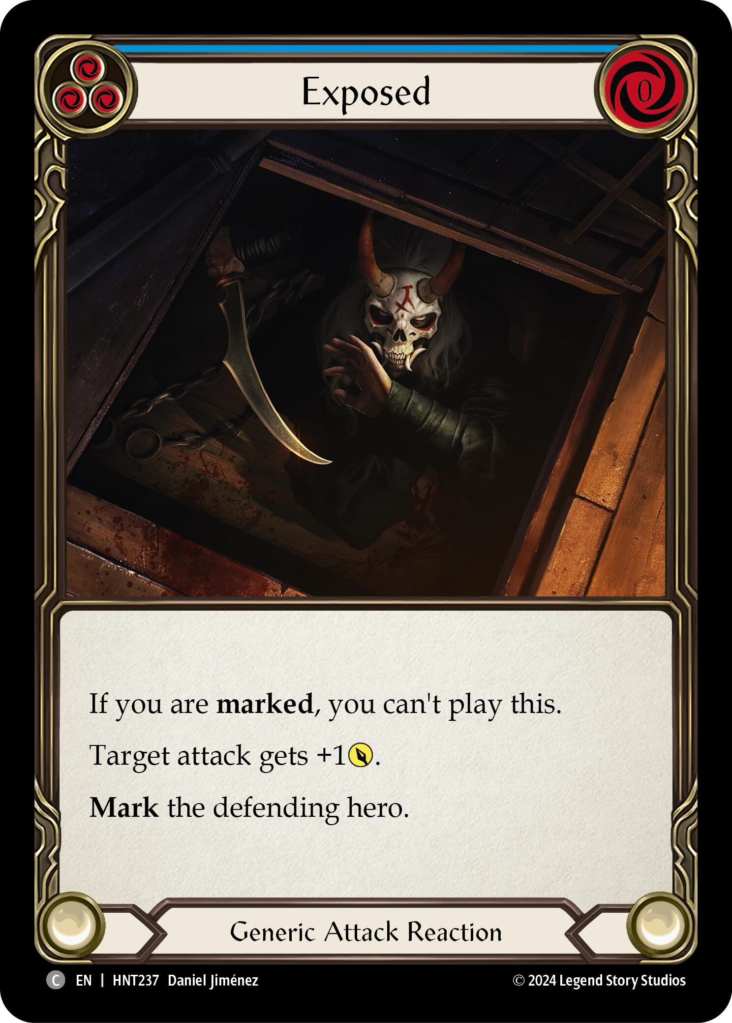 Exposed (Blue) [HNT237] (The Hunted) | I Want That Stuff Brandon