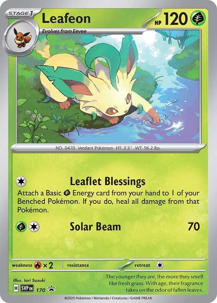 Leafeon (SVP170) [Scarlet & Violet: Black Star Promos] | I Want That Stuff Brandon