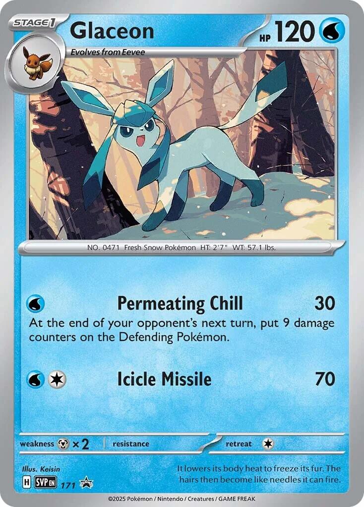 Glaceon (SVP171) [Scarlet & Violet: Black Star Promos] | I Want That Stuff Brandon