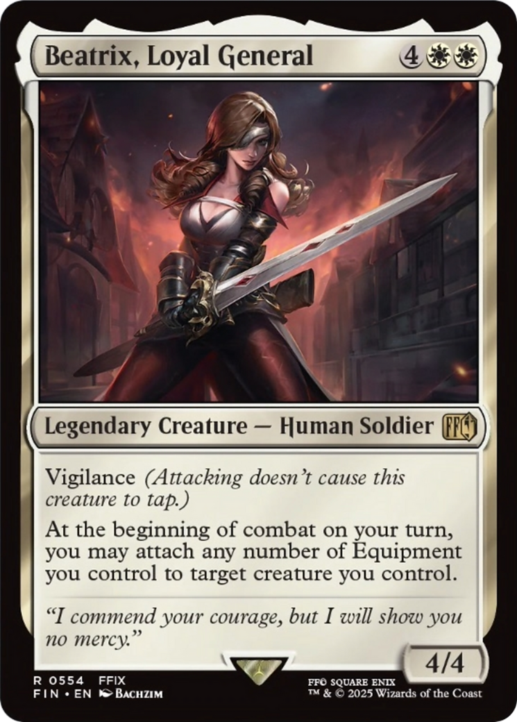 Beatrix, Loyal General [FINAL FANTASY] | I Want That Stuff Brandon