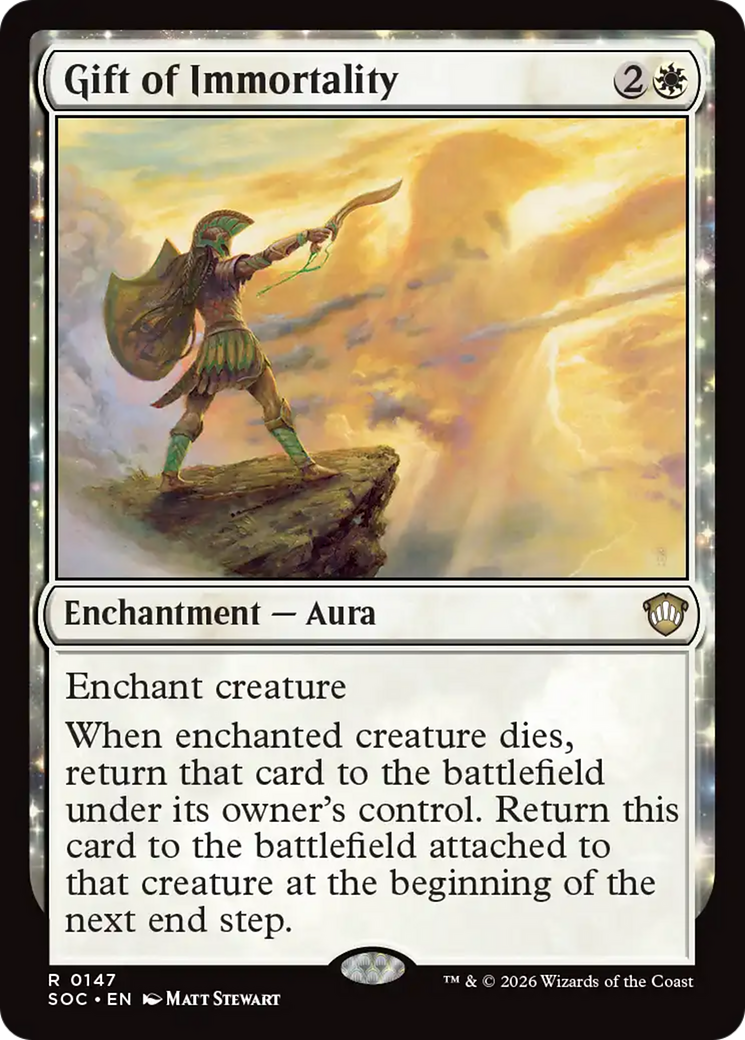 Gift of Immortality [Secrets of Strixhaven Commander] | I Want That Stuff Brandon