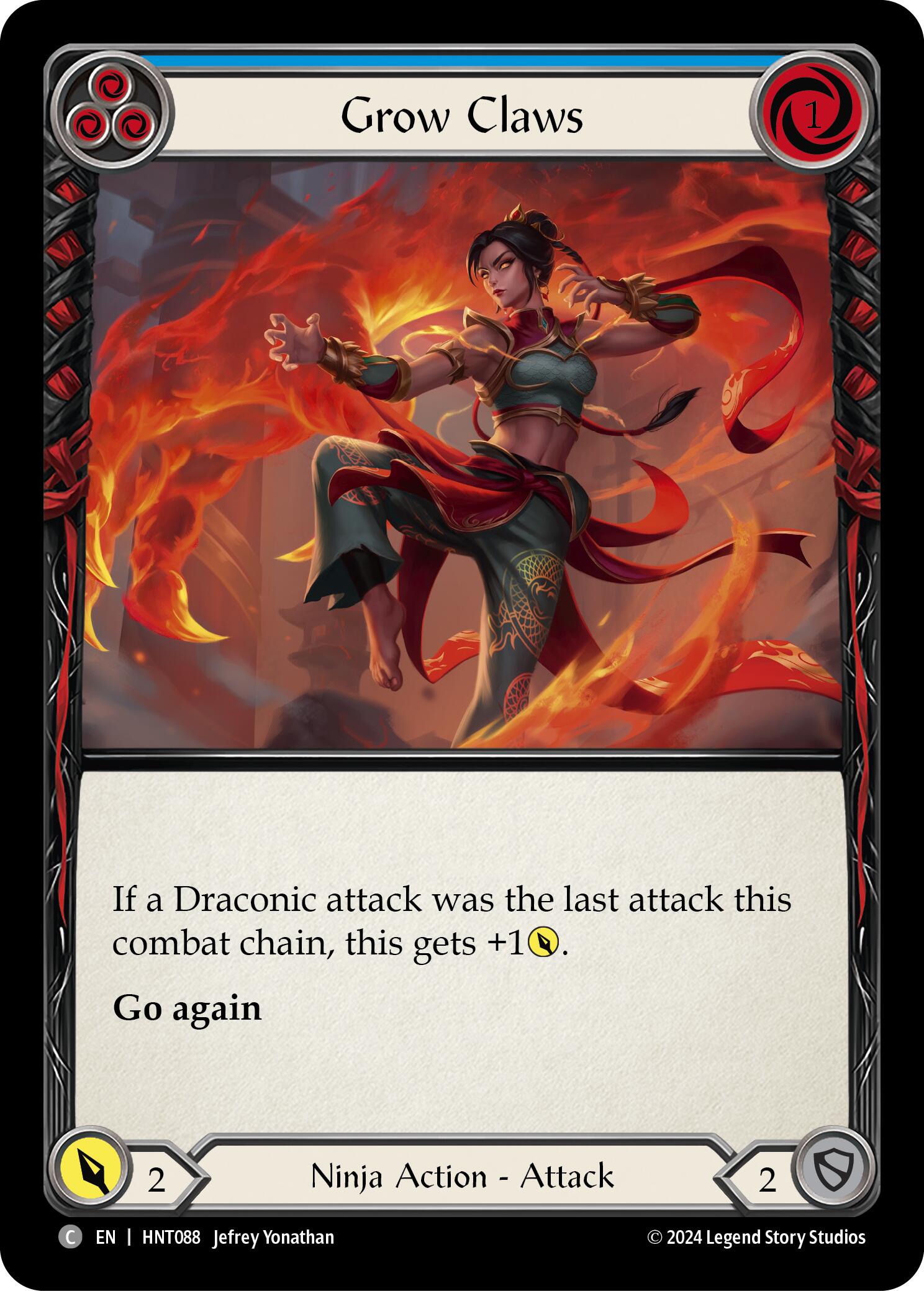 Grow Claws (Blue) [HNT088] (The Hunted) | I Want That Stuff Brandon