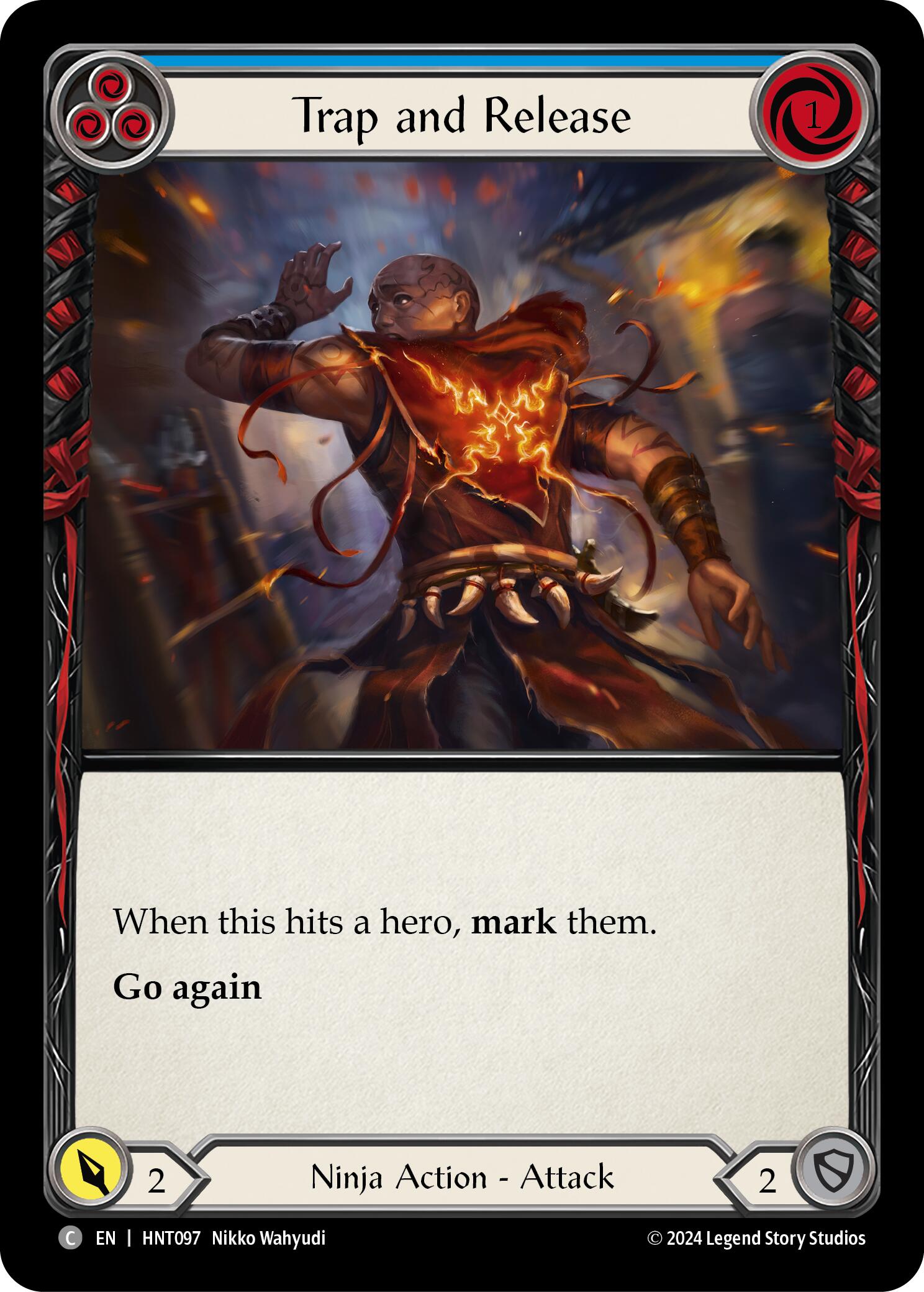 Trap and Release (Blue) [HNT097] (The Hunted) | I Want That Stuff Brandon