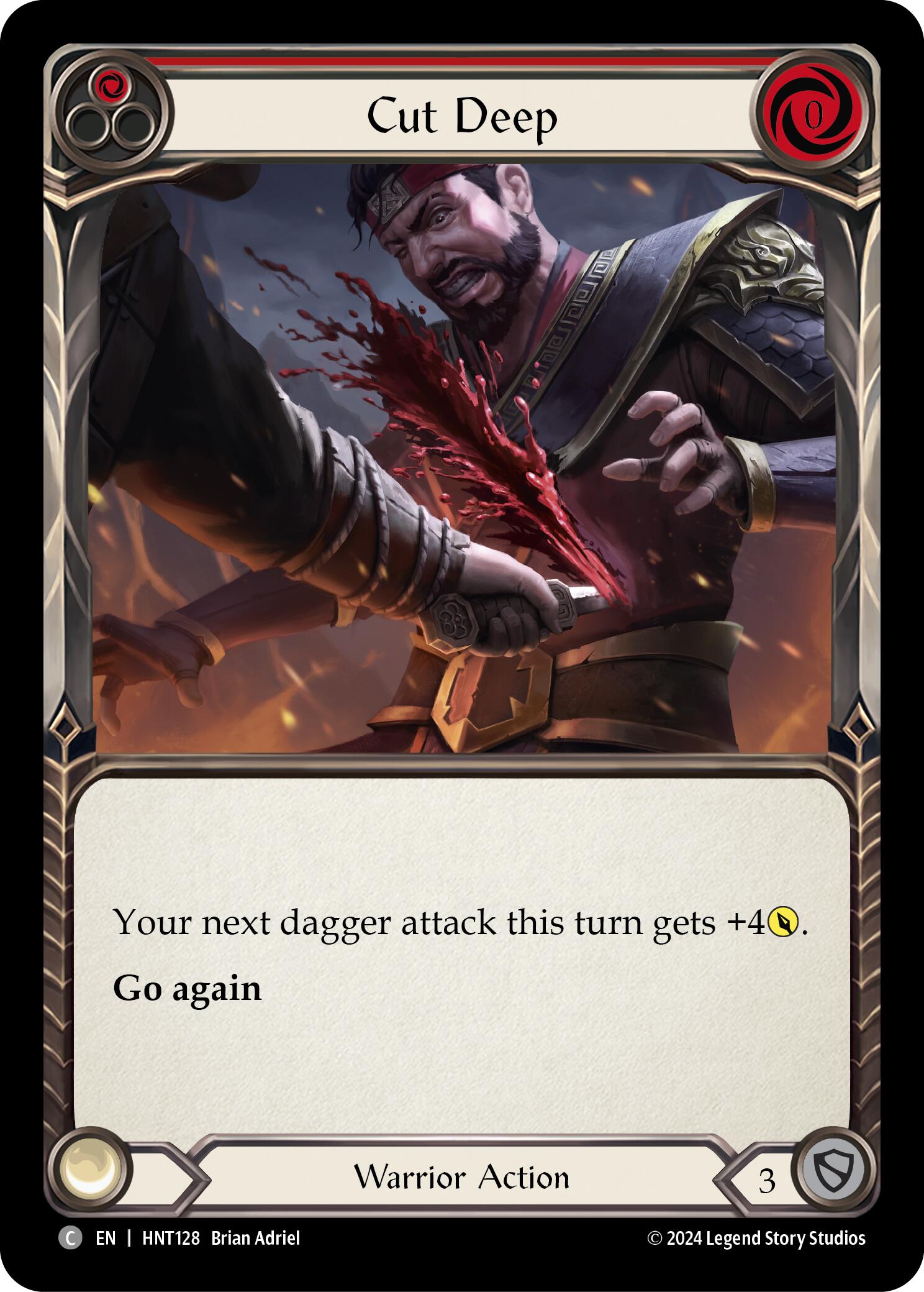 Cut Deep (Red) [HNT128] (The Hunted)  Rainbow Foil | I Want That Stuff Brandon