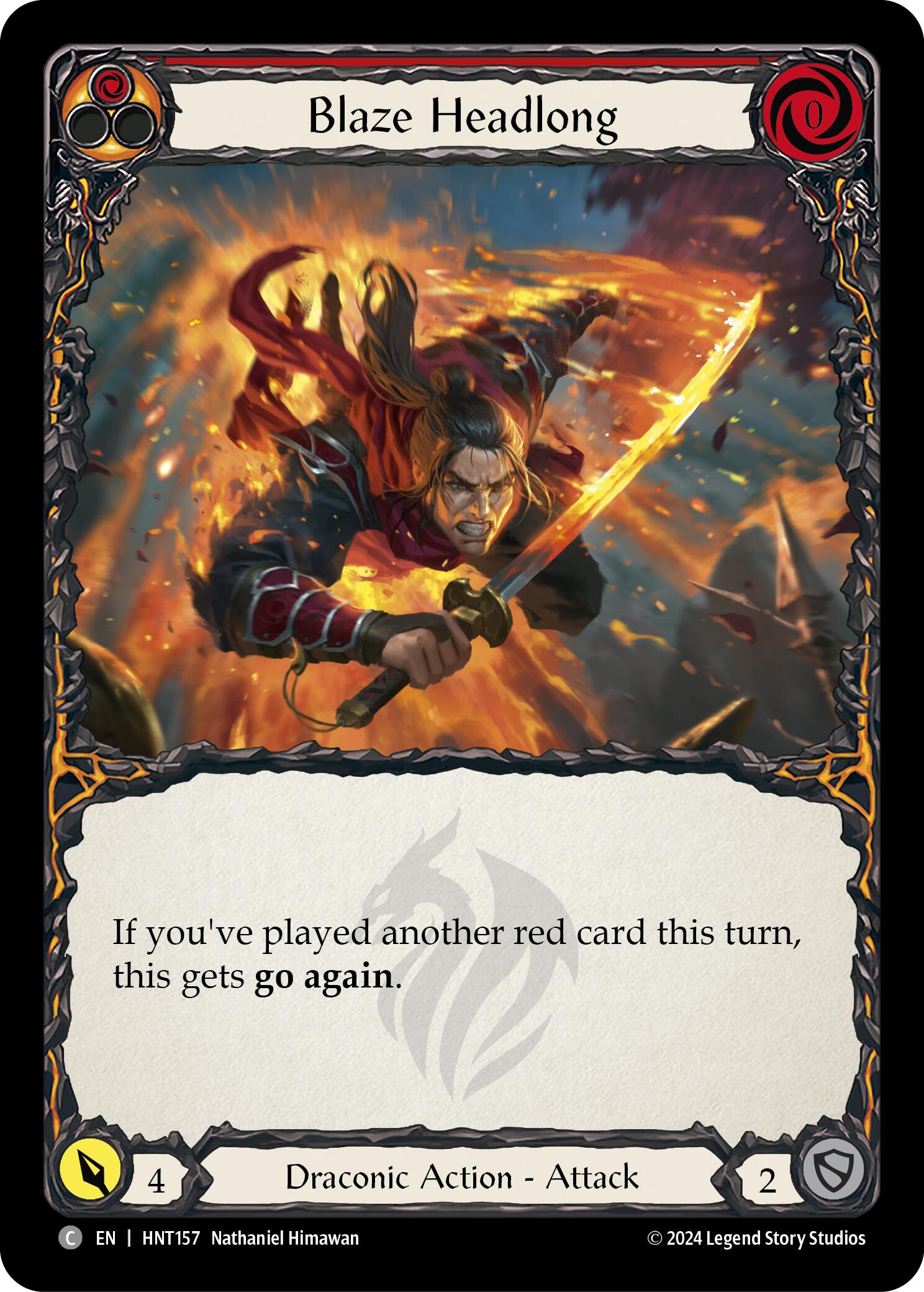 Blaze Headlong (Red) [HNT157] (The Hunted) | I Want That Stuff Brandon
