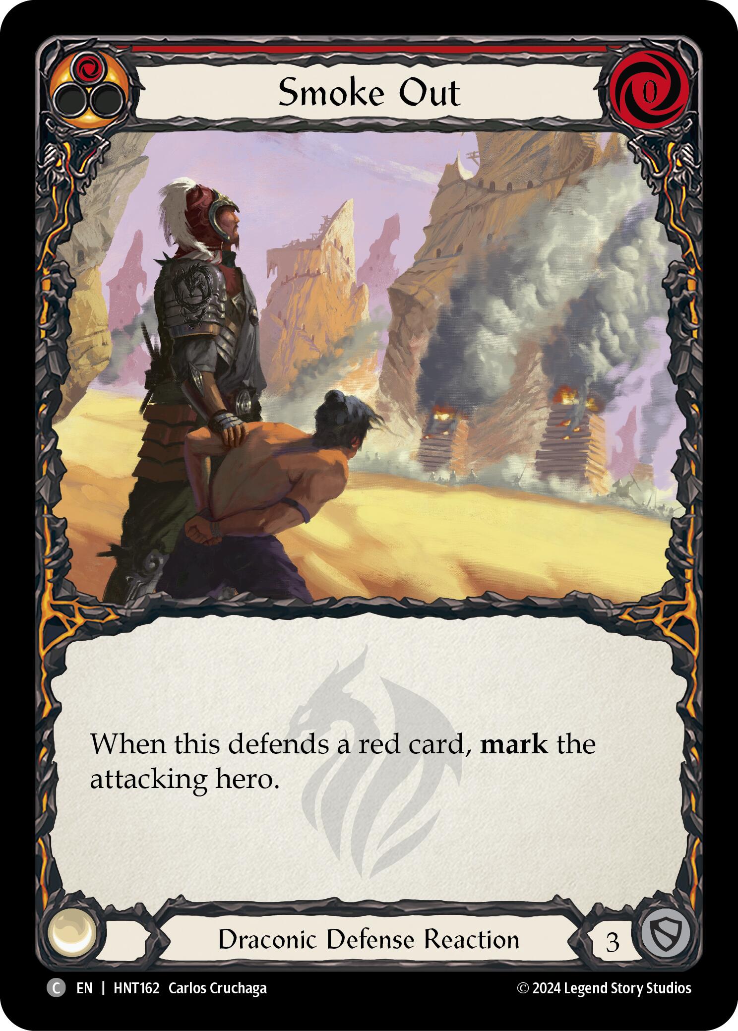 Smoke Out (Red) [HNT162] (The Hunted) | I Want That Stuff Brandon