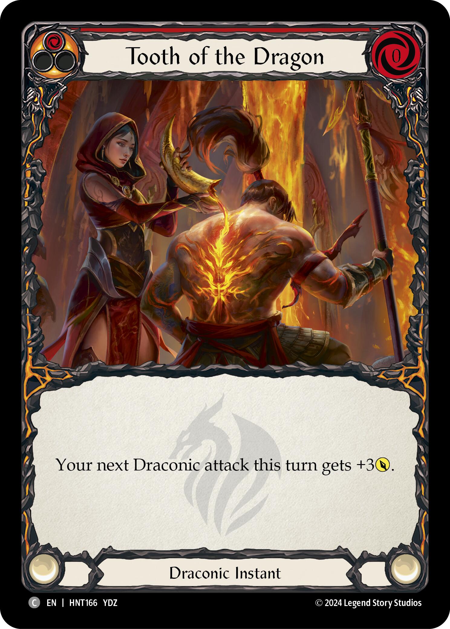 Tooth of the Dragon (Red) [HNT166] (The Hunted) | I Want That Stuff Brandon