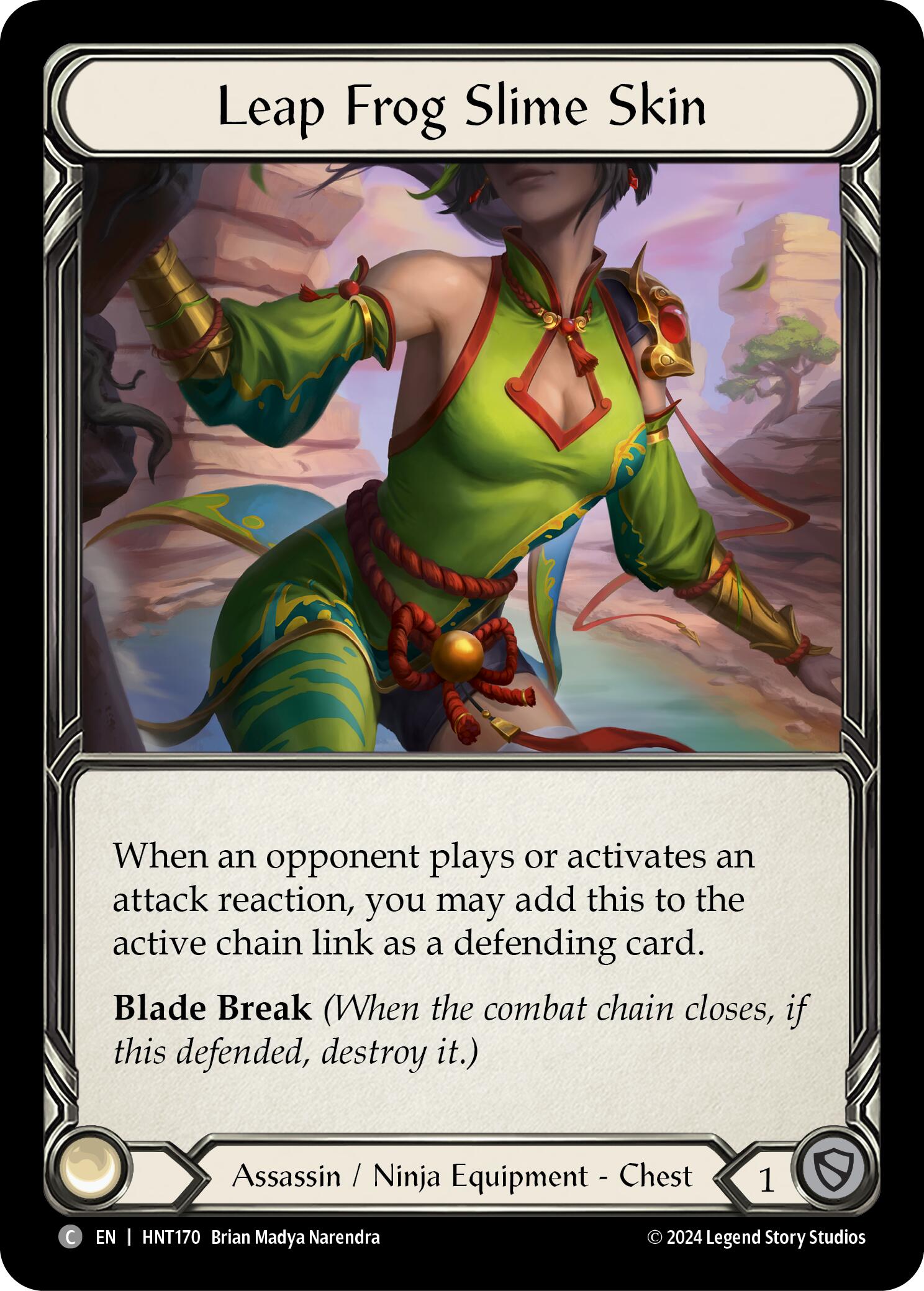 Leap Frog Slime Skin [HNT170] (The Hunted) | I Want That Stuff Brandon