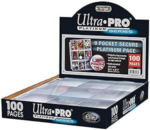 Ultra Pro:  Platinum 9 Pocket Pages | I Want That Stuff Brandon