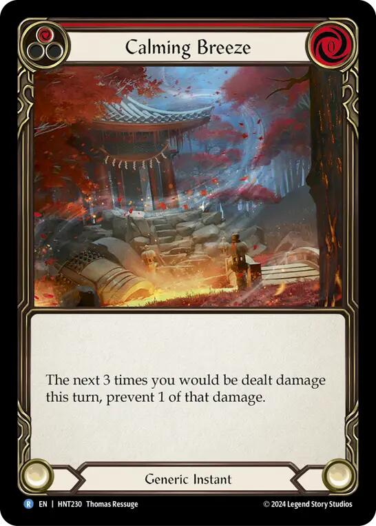 Calming Breeze [HNT230] (The Hunted)  Rainbow Foil | I Want That Stuff Brandon