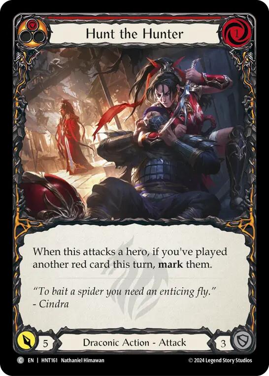 Hunt the Hunter [HNT161] (The Hunted)  Rainbow Foil | I Want That Stuff Brandon