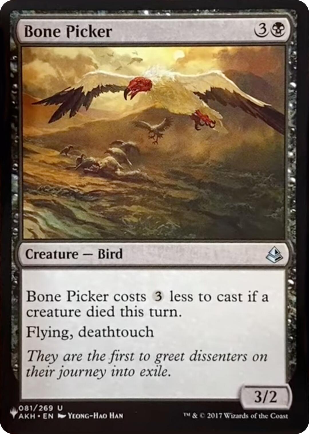 Bone Picker [The List] | I Want That Stuff Brandon