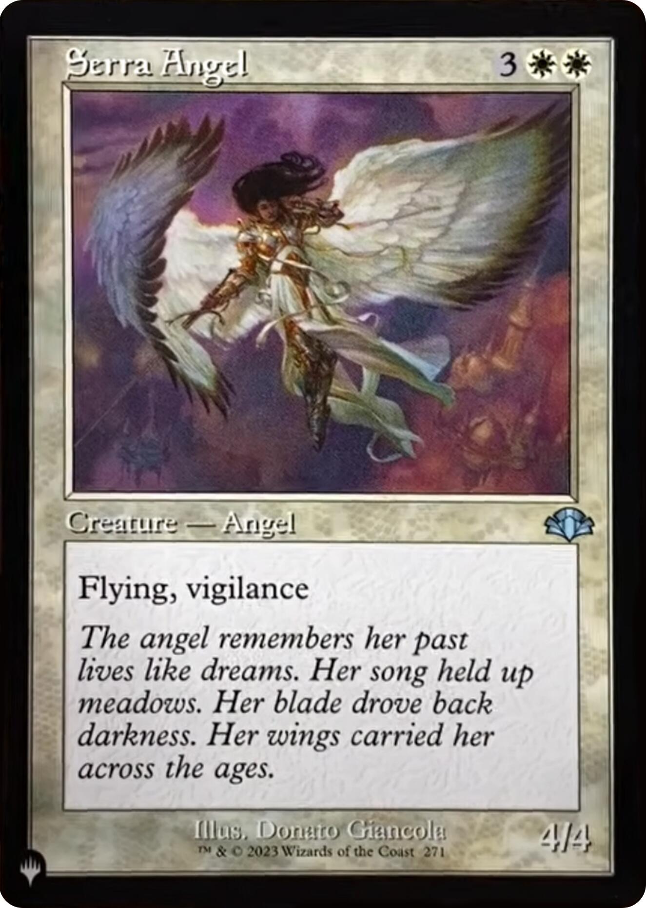 Serra Angel (Retro Frame) [The List] | I Want That Stuff Brandon