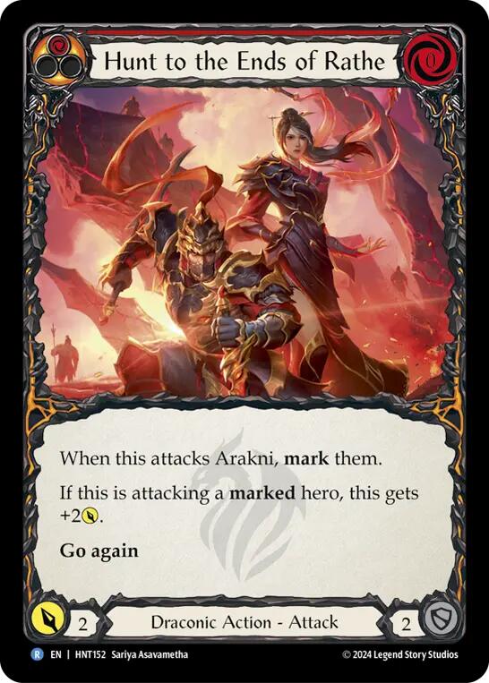 Hunt to the Ends of Rathe [HNT152] (The Hunted)  Rainbow Foil | I Want That Stuff Brandon