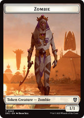 Champion of Wits // Zombie (0003) Double-Sided Token [Aetherdrift Tokens] | I Want That Stuff Brandon