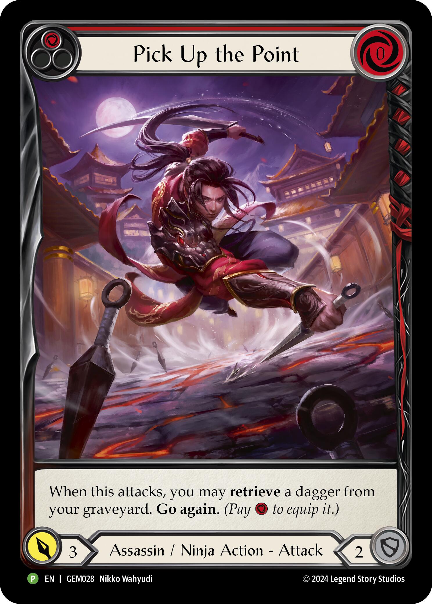 Pick Up the Point (Red) [GEM028] (GEM Pack 1)  Rainbow Foil | I Want That Stuff Brandon