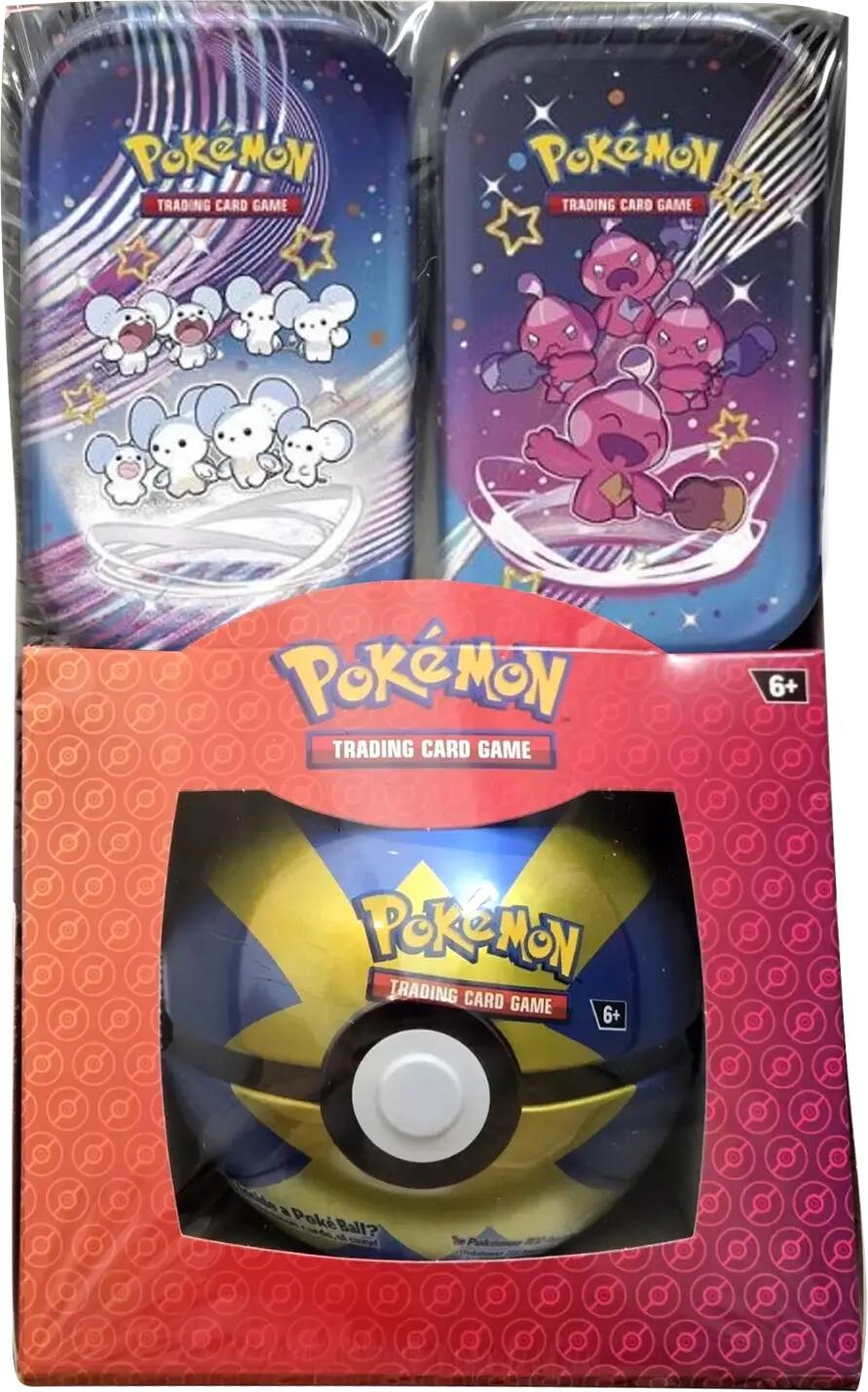 Scarlet & Violet: Paldean Fates - Mini Tins & Poke Ball Tin | I Want That Stuff Brandon