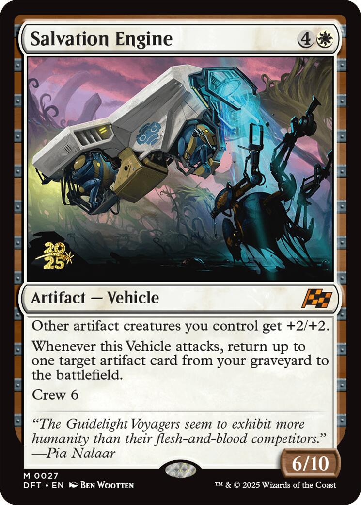 Salvation Engine [Aetherdrift Prerelease Promos] | I Want That Stuff Brandon