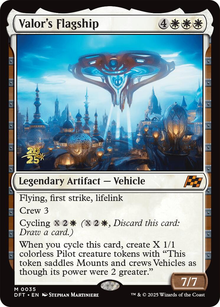 Valor's Flagship [Aetherdrift Prerelease Promos] | I Want That Stuff Brandon