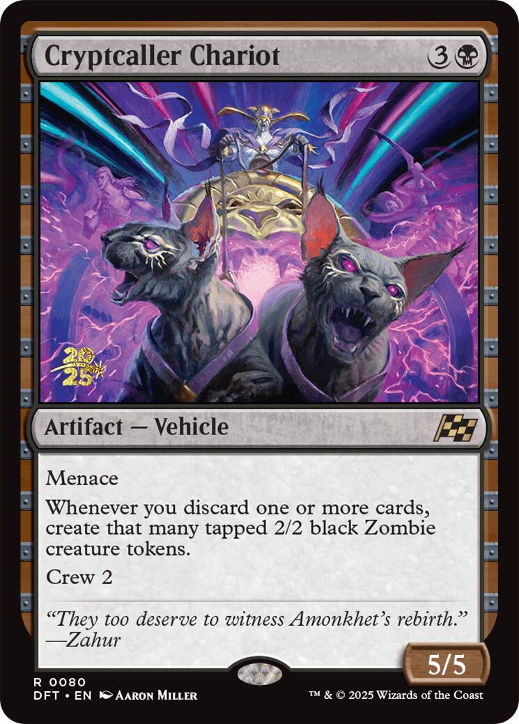 Cryptcaller Chariot [Aetherdrift Prerelease Promos] | I Want That Stuff Brandon