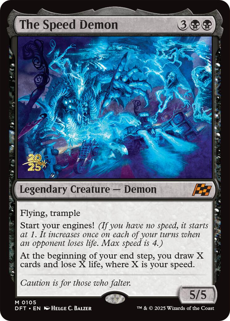 The Speed Demon [Aetherdrift Prerelease Promos] | I Want That Stuff Brandon