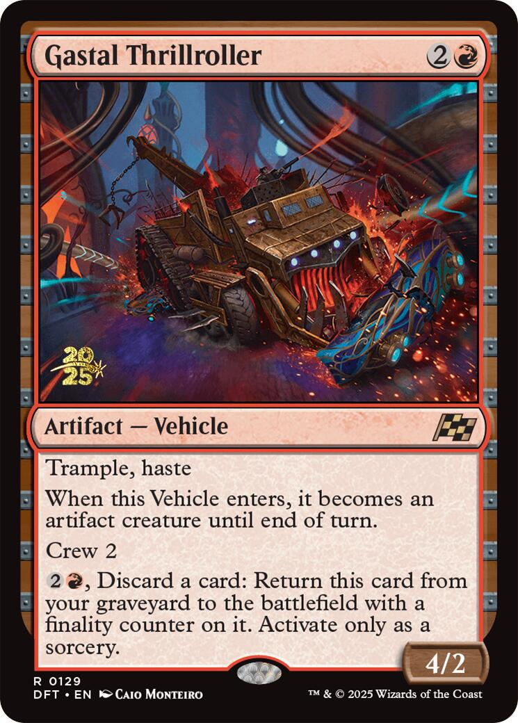 Gastal Thrillroller [Aetherdrift Prerelease Promos] | I Want That Stuff Brandon