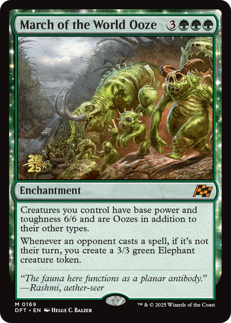 March of the World Ooze [Aetherdrift Prerelease Promos] | I Want That Stuff Brandon