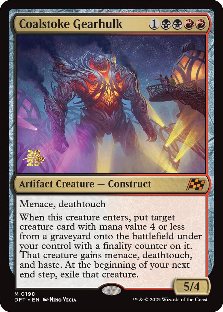 Coalstoke Gearhulk [Aetherdrift Prerelease Promos] | I Want That Stuff Brandon