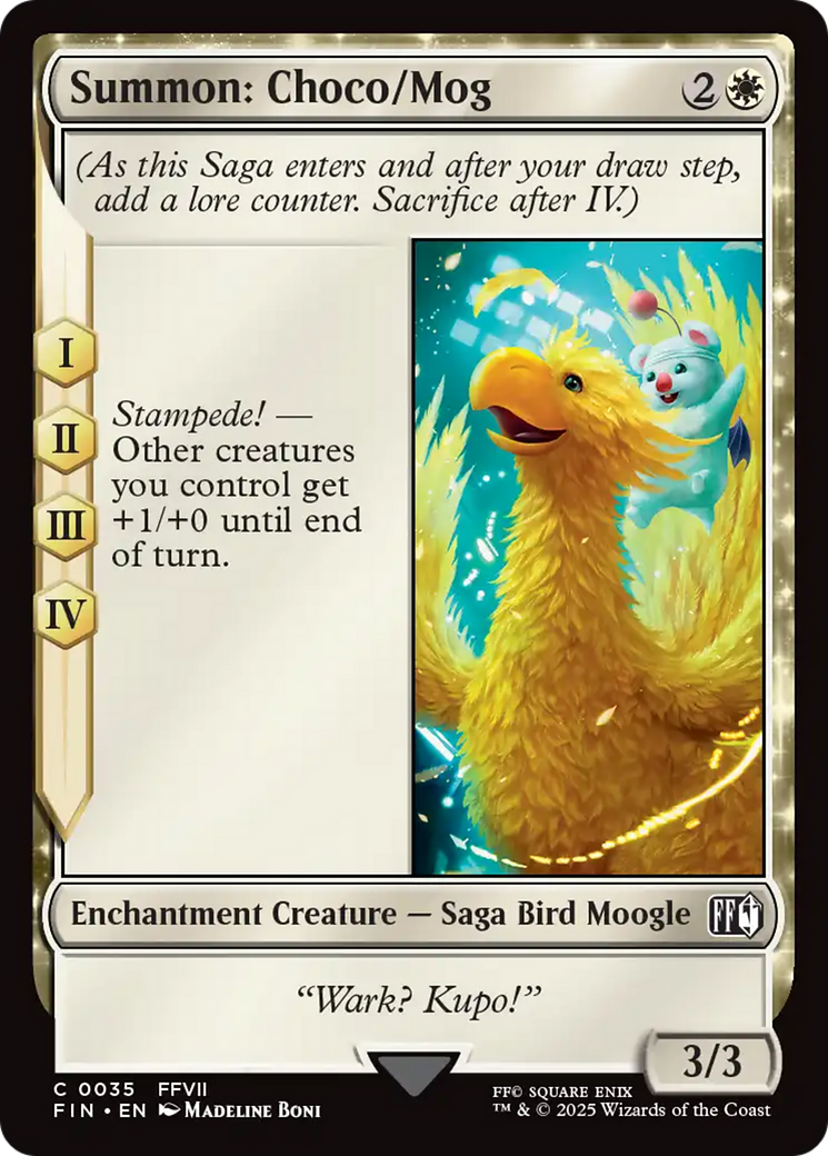 Summon: Choco/Mog [FINAL FANTASY] | I Want That Stuff Brandon