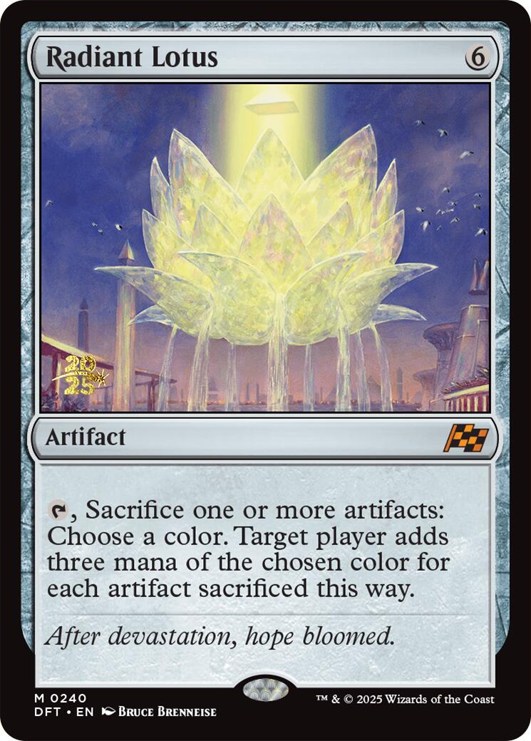 Radiant Lotus [Aetherdrift Prerelease Promos] | I Want That Stuff Brandon