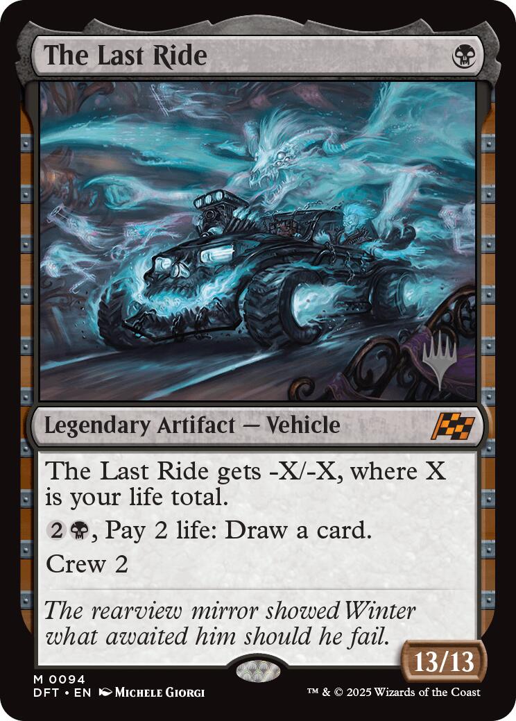 The Last Ride (Promo Pack) [Aetherdrift Promos] | I Want That Stuff Brandon