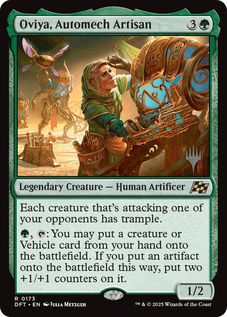 Oviya, Automech Artisan (Promo Pack) [Aetherdrift Promos] | I Want That Stuff Brandon
