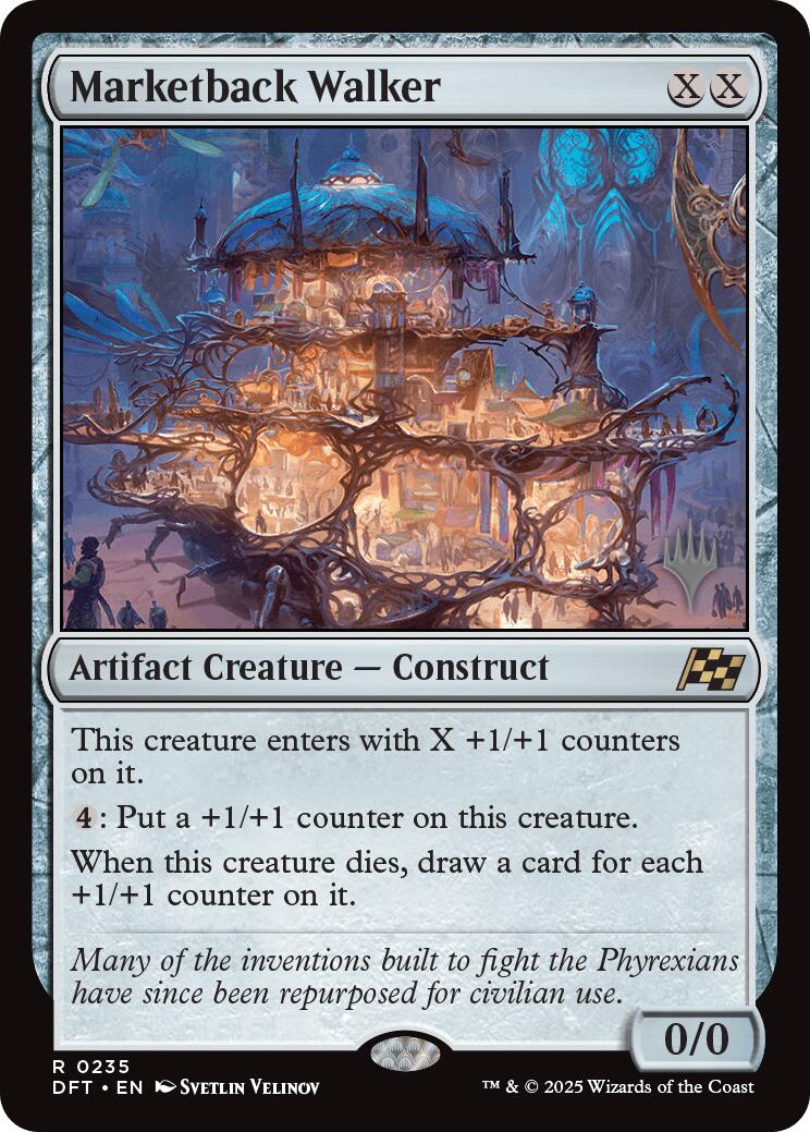 Marketback Walker (Promo Pack) [Aetherdrift Promos] | I Want That Stuff Brandon
