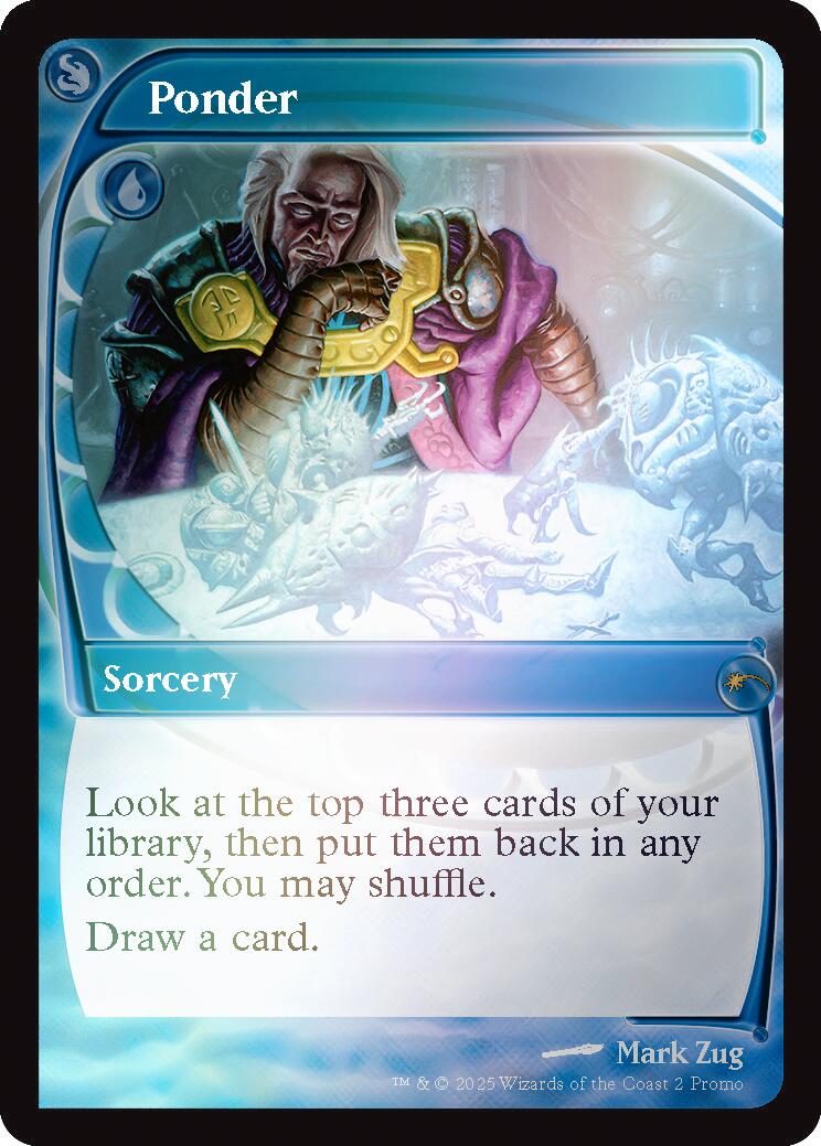 Ponder (Future Sight) [Secret Lair Drop Series] | I Want That Stuff Brandon
