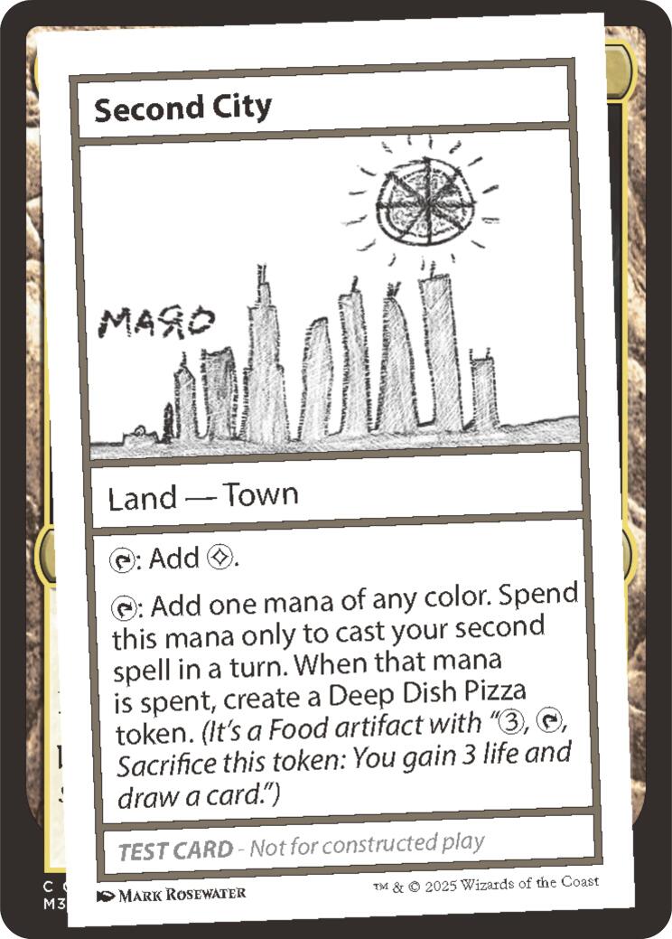 Second City [Secret Lair Drop Series] | I Want That Stuff Brandon
