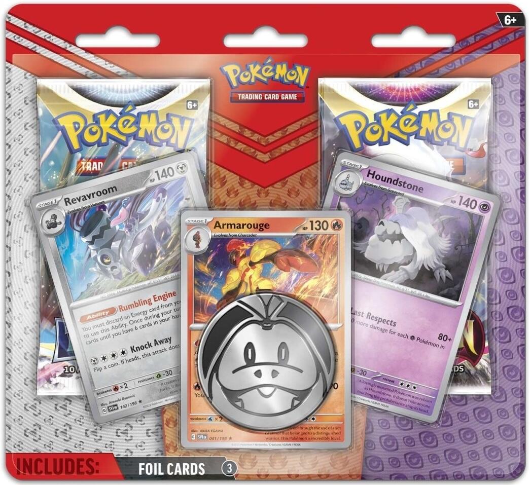 Enhanced - 2-Pack Blister (Armarouge, Revavroom & Houndstone) | I Want That Stuff Brandon