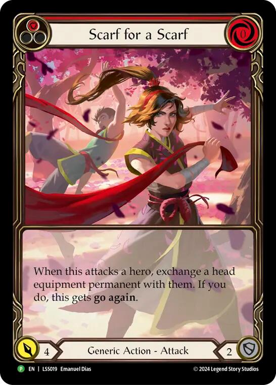 Scarf for a Scarf [LSS019] (Promo)  Rainbow Foil | I Want That Stuff Brandon