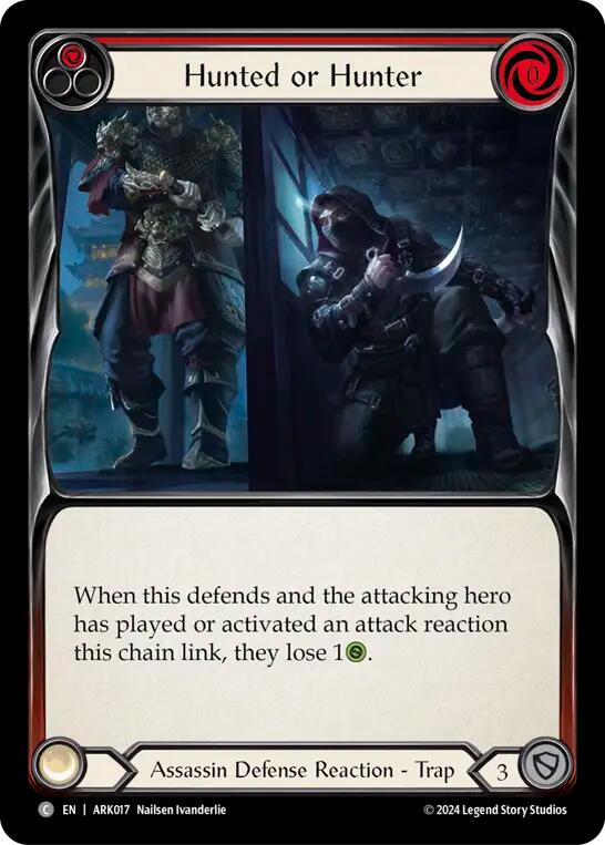 Hunted or Hunter (Red) [ARK017] (The Hunted Arakni Blitz Deck) | I Want That Stuff Brandon