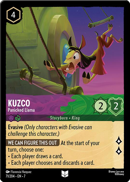 Kuzco - Panicked Llama (71/204) [Archazia's Island] | I Want That Stuff Brandon